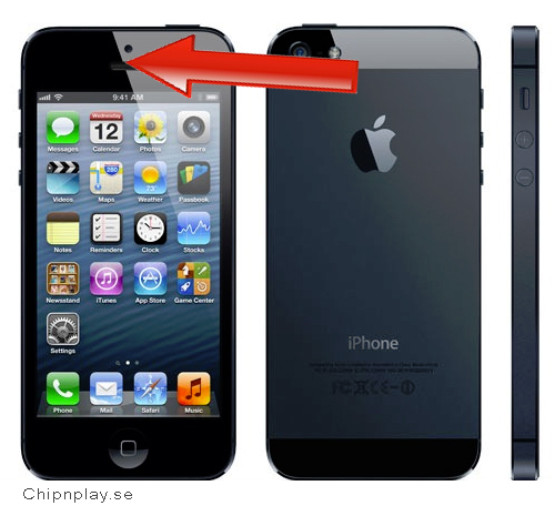 iPhone 5 - Samtalshgtalare