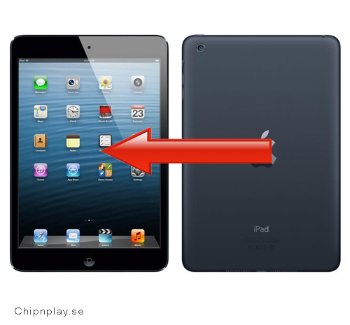 iPad Mini 4 - Skrmbyte Svart