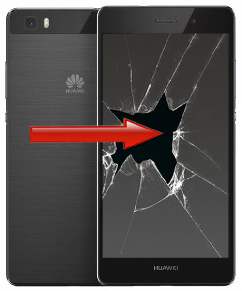 Huawei P8 Lite - Displaybyte