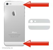 iPhone 5S - Byte av glasplattor Vit