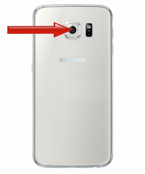 Galaxy S6 - Kameraglasbyte (bak)