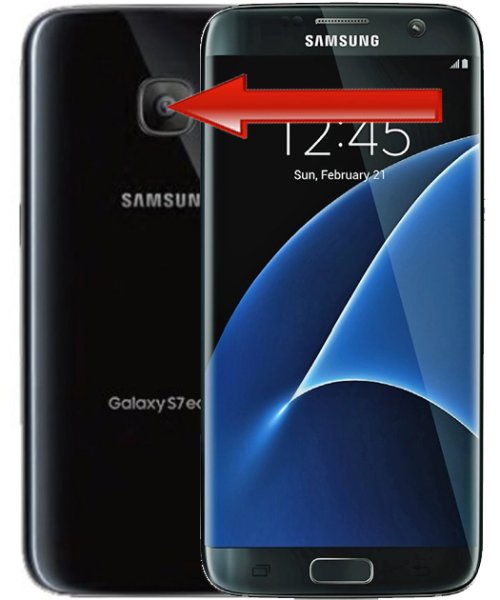 Galaxy S7 Edge - Kameraglasbyte (bak)