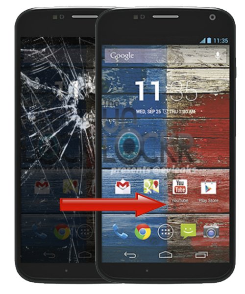 Motorola Moto X2 - Displaybyte