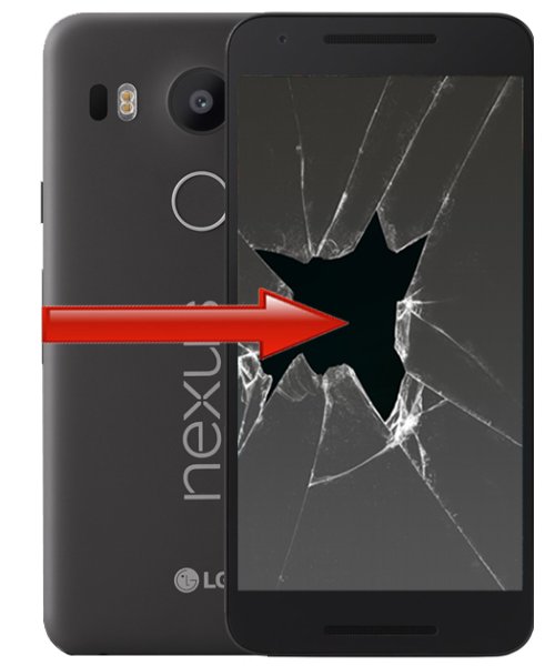 Nexus 5X - Skrmbyte Svart