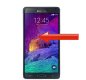 Galaxy Note 4 - Displaybyte / Glasbyte Svart