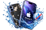 iPhone 17 � Vattenskada