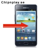 Galaxy S2 - Displaybyte Svart