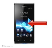 Xperia J glasbyte