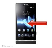 Xperia P glasbyte