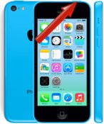 iPhone 5C - P / Av-knapp byte