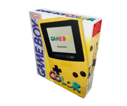 Gameboy Color (Yellow) Inkl Väska - #52013 (Begagnad)