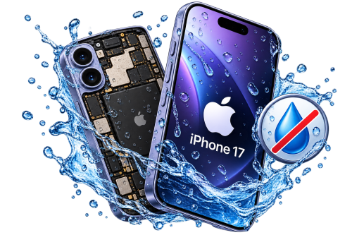 iPhone 17 � Vattenskada