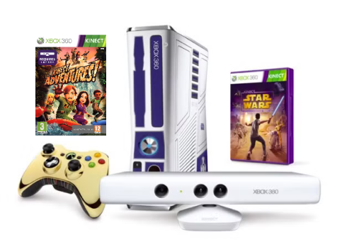 Xbox 360 Kinect Star Wars Limited Edition - (Nyskick)