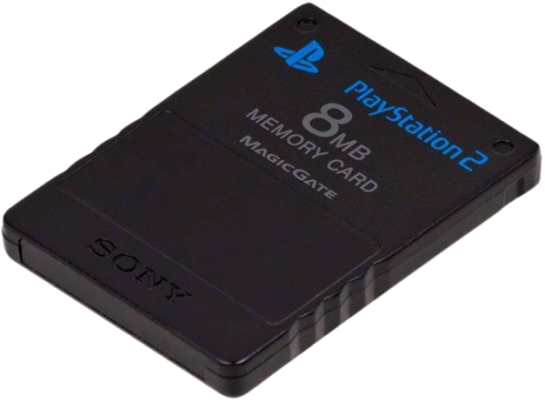 PS2 - Original Minneskort 8MB (Begagnad)