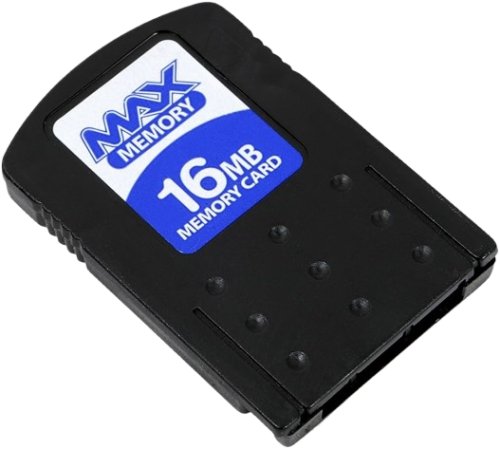 MAX Memory 16MB - PS2 Memory Card (Begagnad)