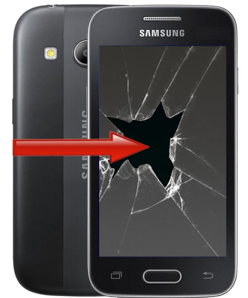 Galaxy Ace 4 - Displaybyte Grå färg