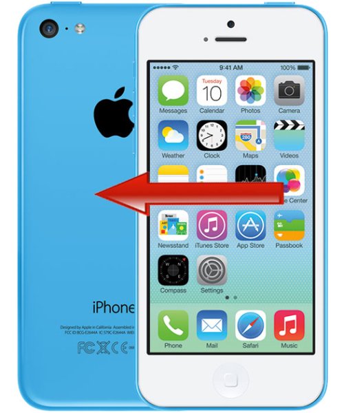 iPhone 5C - Baksidebyte