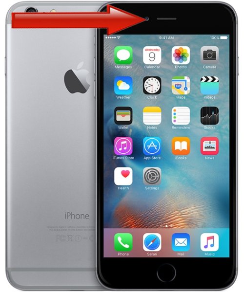iPhone 6 Plus - Kamera byte (fram)