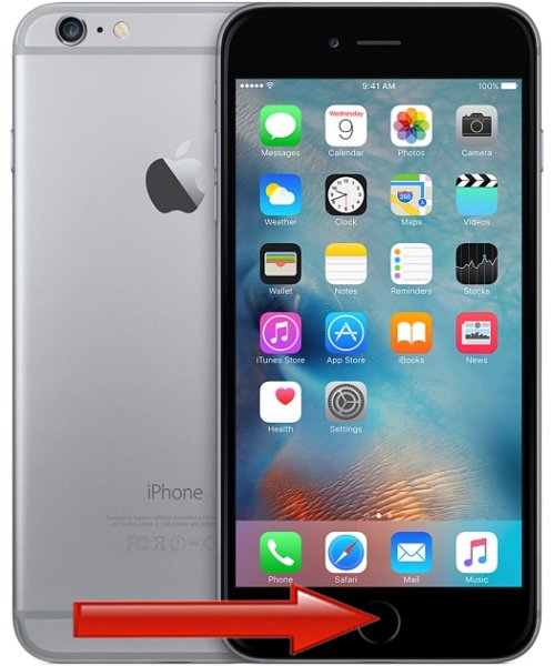 iPhone 6S Plus - Hemknapp byte