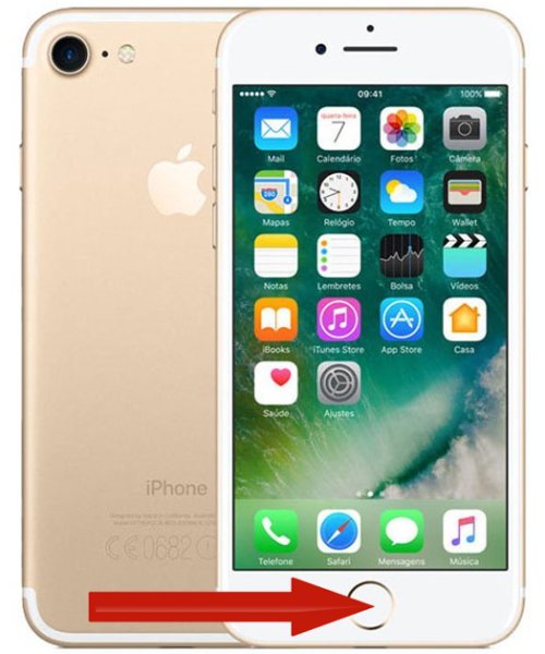 iPhone 7 - Hemknapp byte