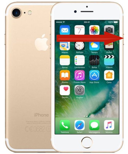 iPhone7 - Strmbrytar byte