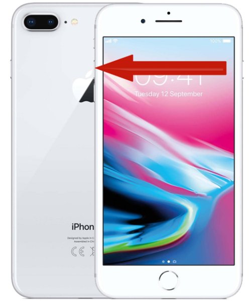 iPhone8 Plus - Volym och muteknappar byte