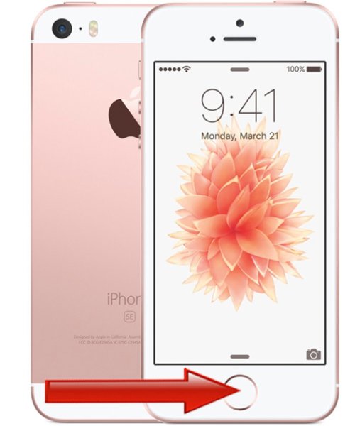 iPhone SE - Hemknapp byte