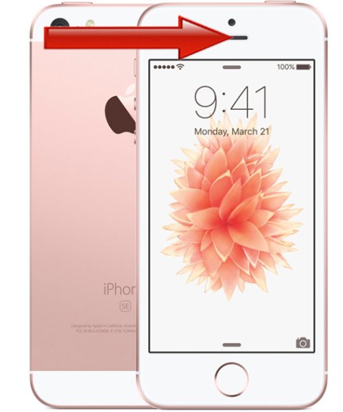 iPhone SE - Samtalshgtalare byte