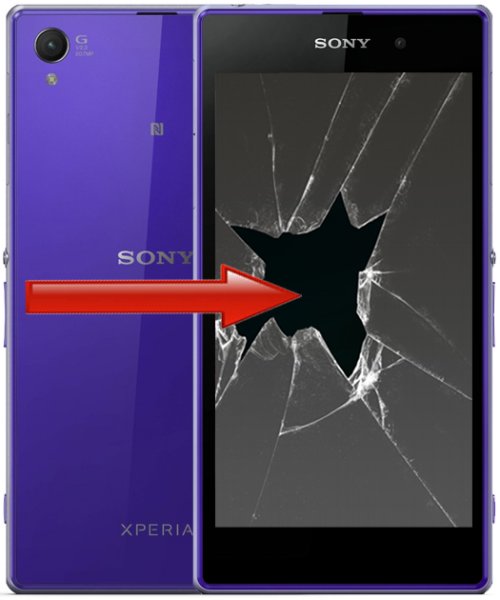 Xperia Z1 - glasbyte