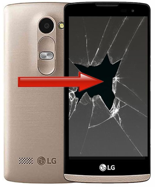 LG Leon H340N - Displaybyte