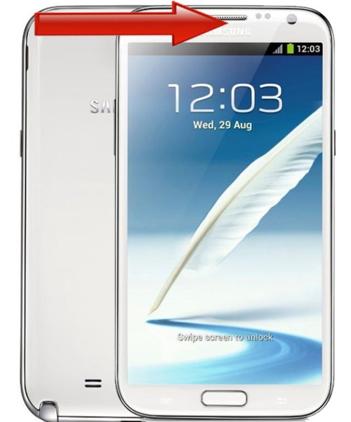 Galaxy Note 2 - Hrlursuttag / lilla hgtalare byte