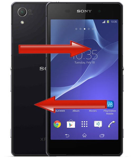 Xperia Z2 - Bak och framsida byte