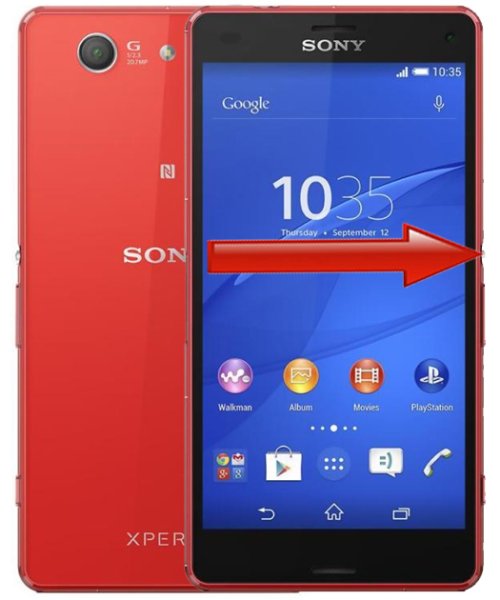 Xperia Z3 Compact - P / Av-knapp byte
