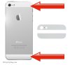iPhone 5S - Byte av glasplattor Vit