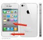  iPhone 4 - Glasbyte + hemknapp byte 