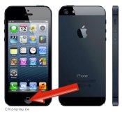iPhone 5 - Hemknappsbyte