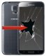  Galaxy S5 - Glas / Displaybyte Svart 