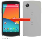 LG Nexus 5 - Skrmbyte / glasbyte Svart