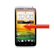 HTC One X - Glasbyte
